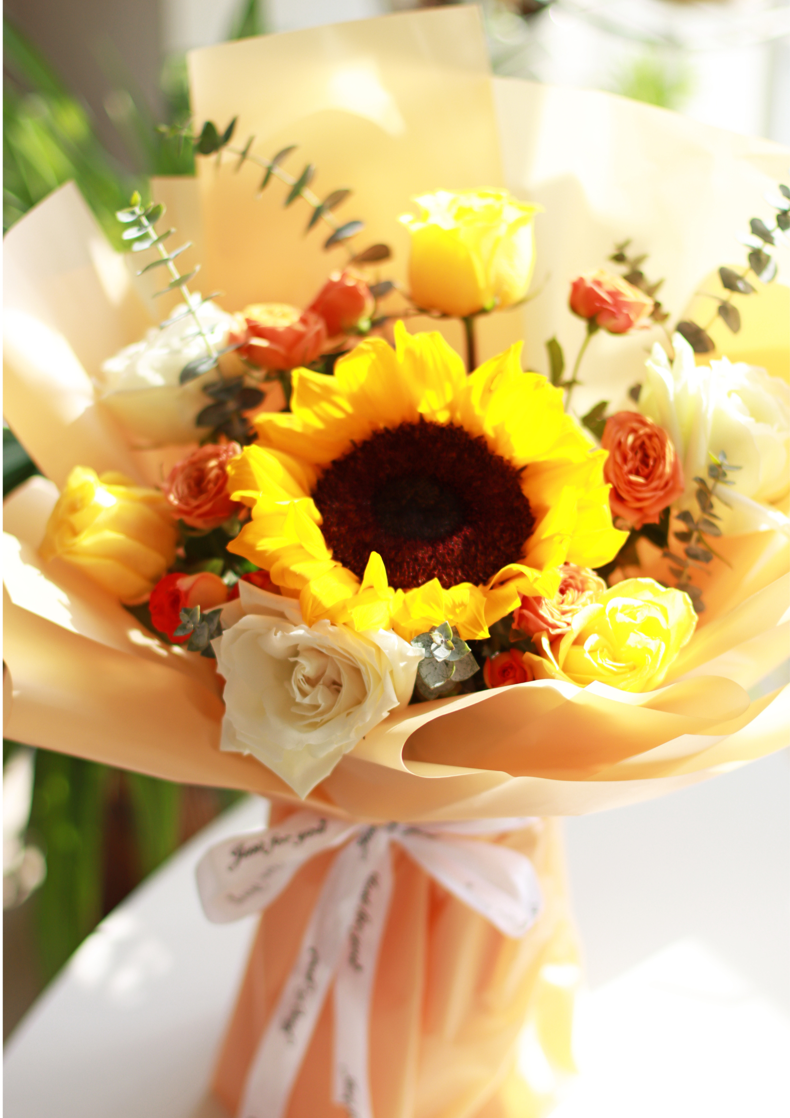Sunset Mix Bouquet Bunga Matahari